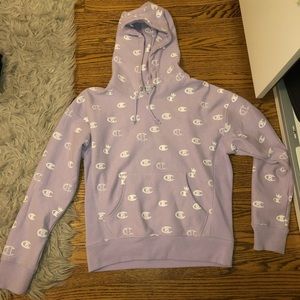 Champion logo hoodie